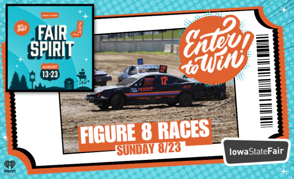 Enter to Win Tickets to see the Figure 8 Races at the Iowa State Fair!
