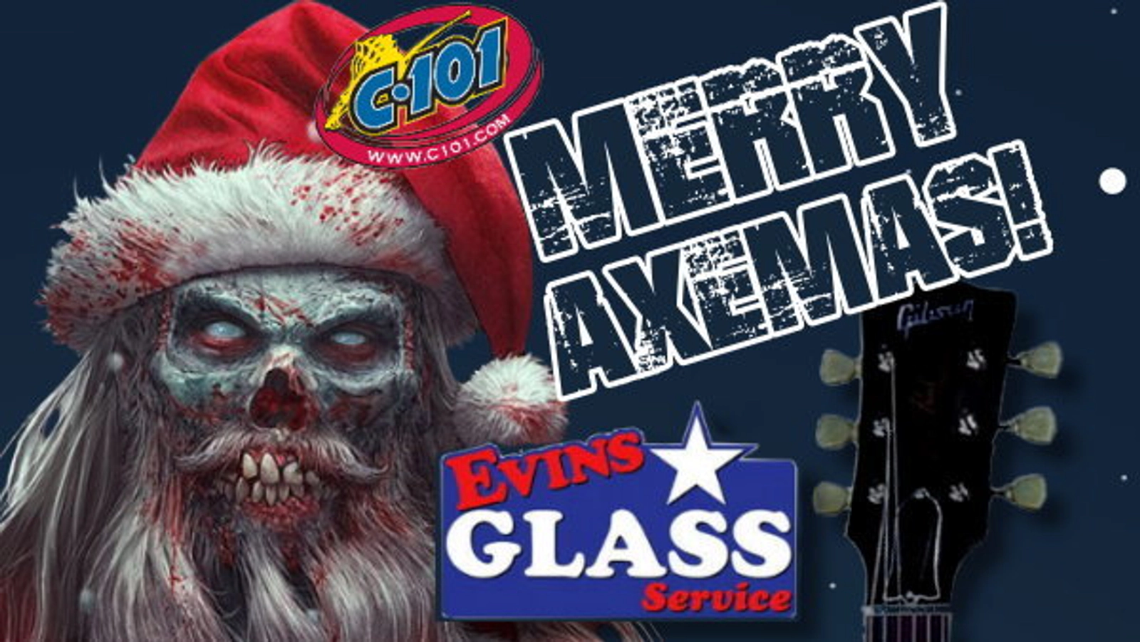 Merry Axemas Brought to you by Evins Glass Service