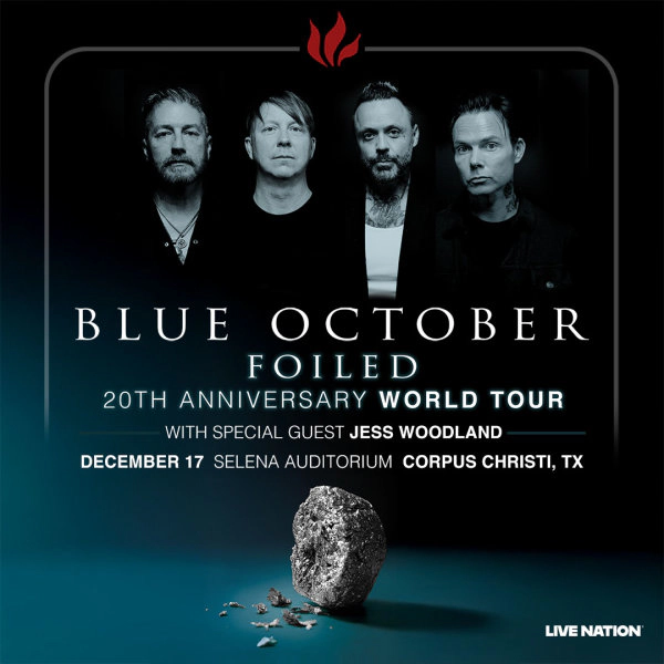 Blue October 20th Anniversary of "Foiled" Tour