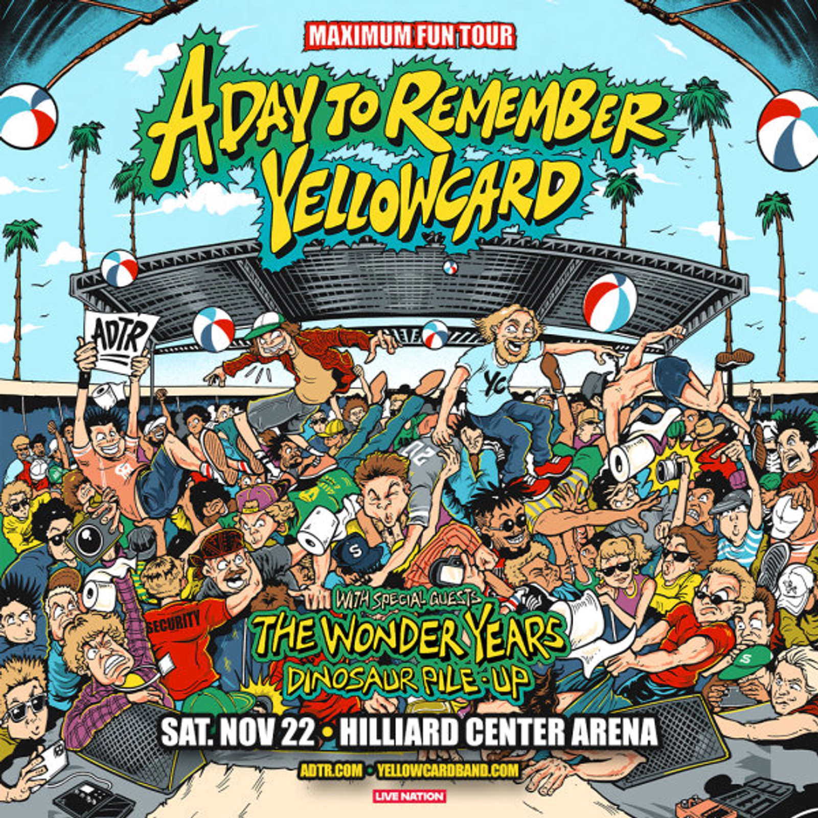 The Maximum Fun Tour with Yellowcard and A Day to Remember