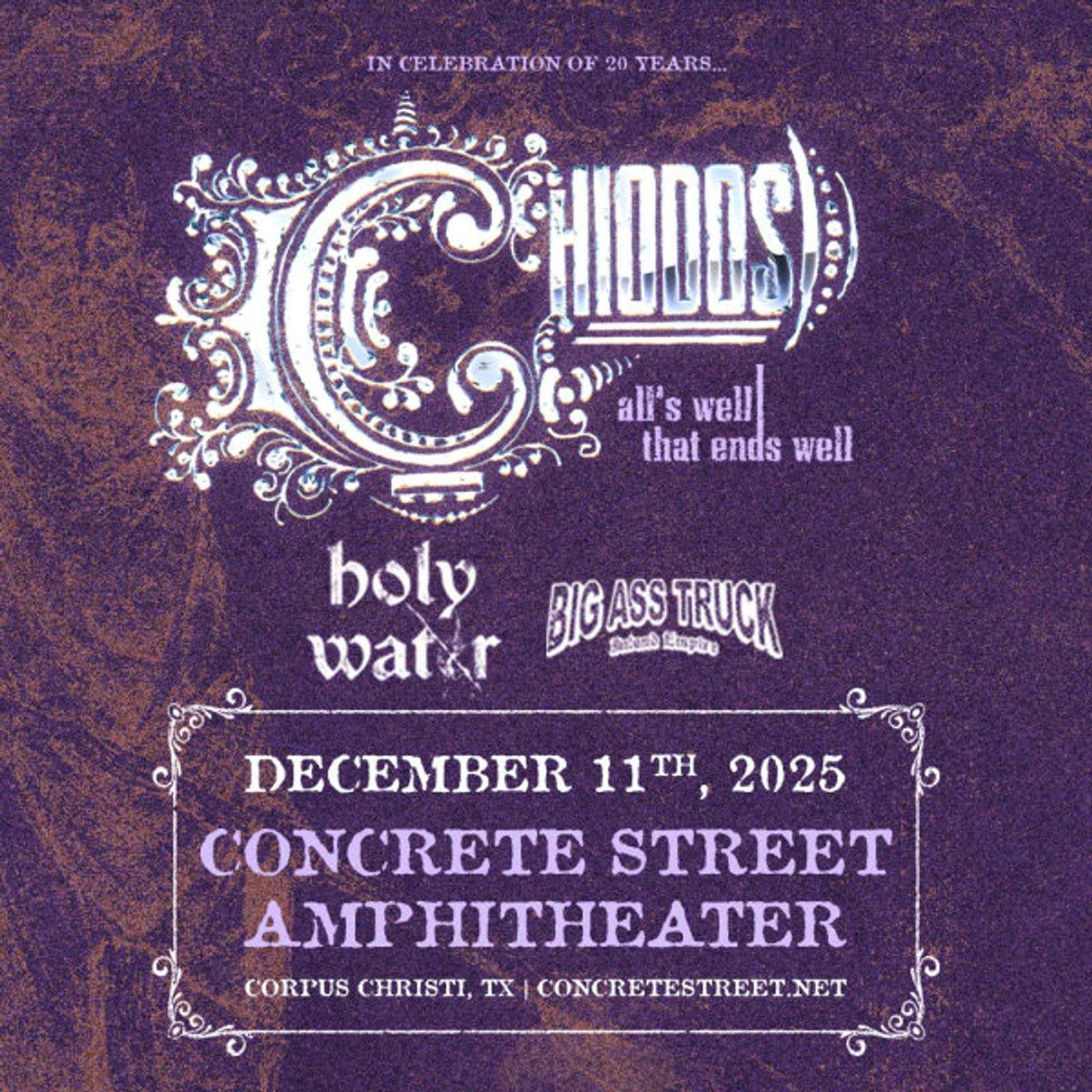 Chiodos with Holy Watr and Big Ass Truck