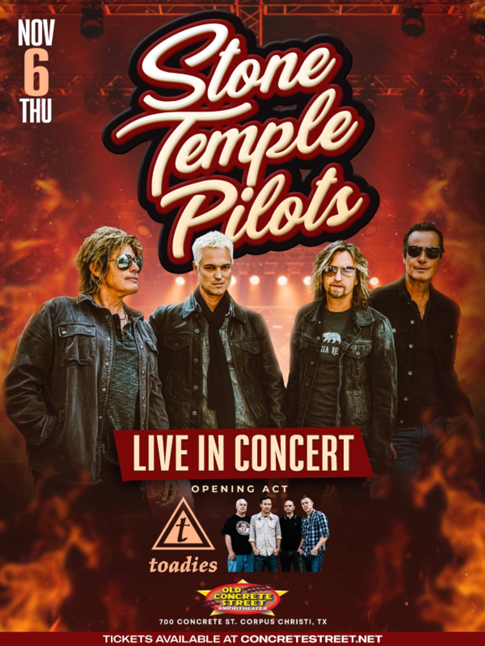 Stone temple Pilots with Special guest The Toadies
