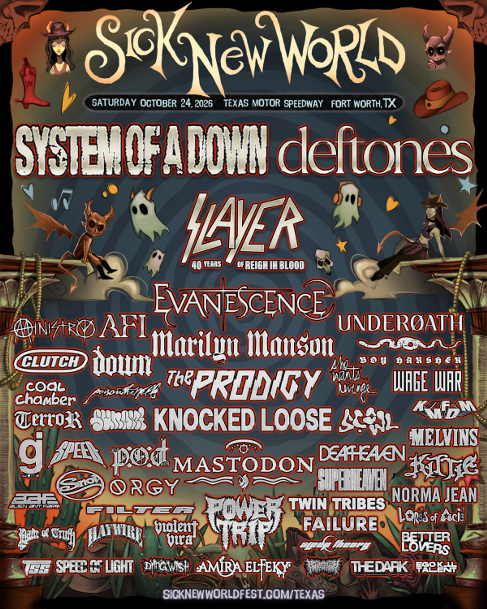 Sick New World Texas Tour