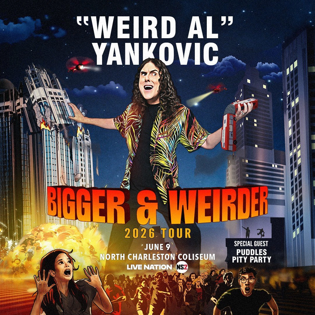 Win Tickets to Weird Al Yankovic on 6/9/26 @ The Coliseum