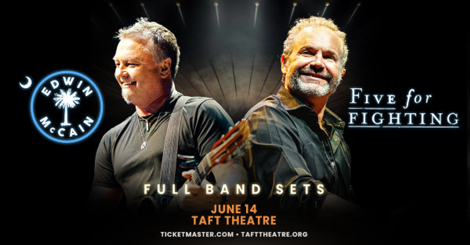 Enter to Win Tickets to Edwin McCain & Five For Fighting at Taft Theatre