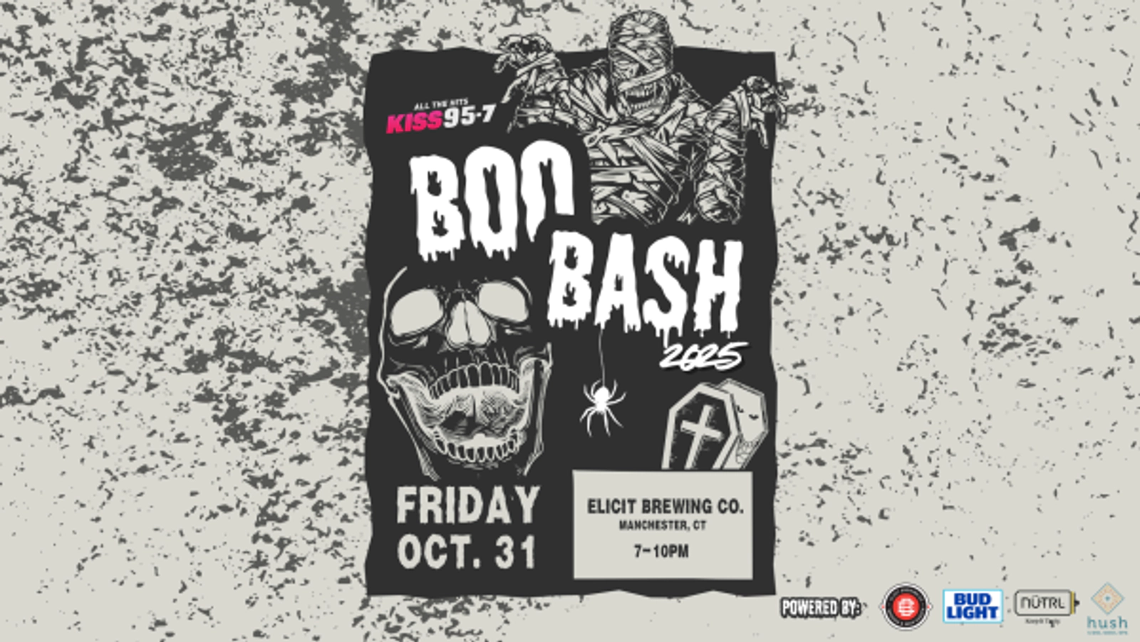 Win a VIP four pack to KISS 95-7 BOO BASH 2025!