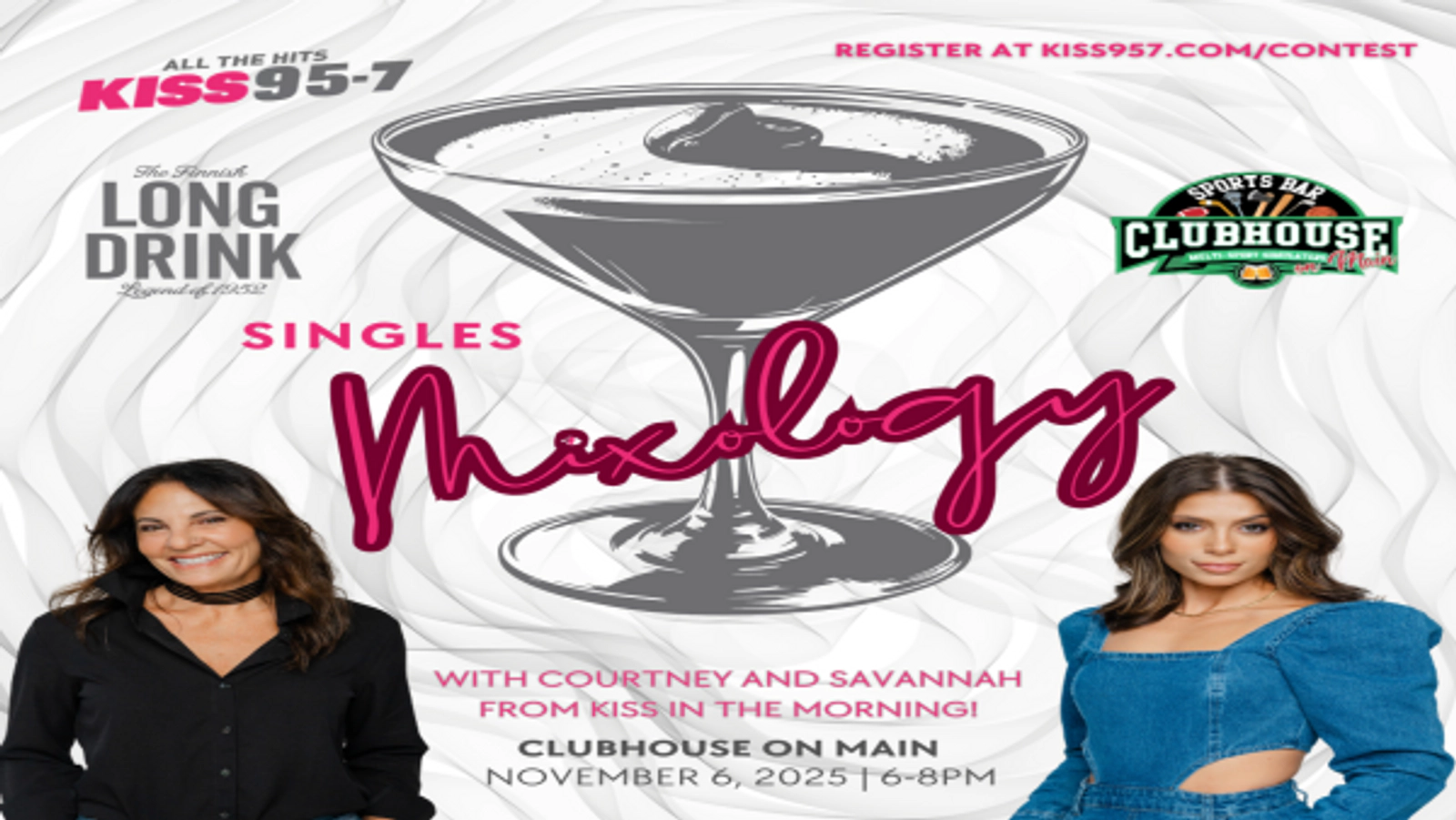 Singles Mixology Night at Clubhouse on Main!