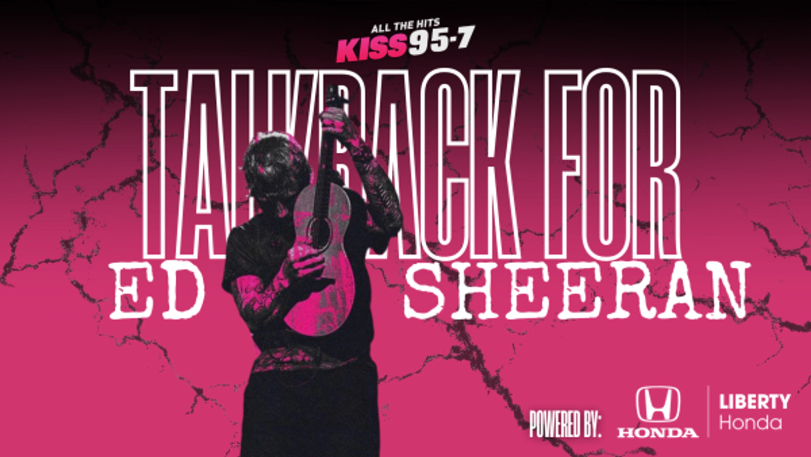 Talkback to win tickets to see Ed Sheeran!
