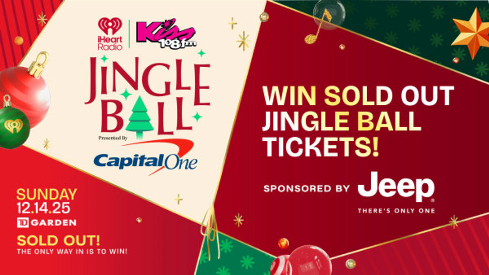 Enter to Win SOLD OUT Jingle Ball tickets!