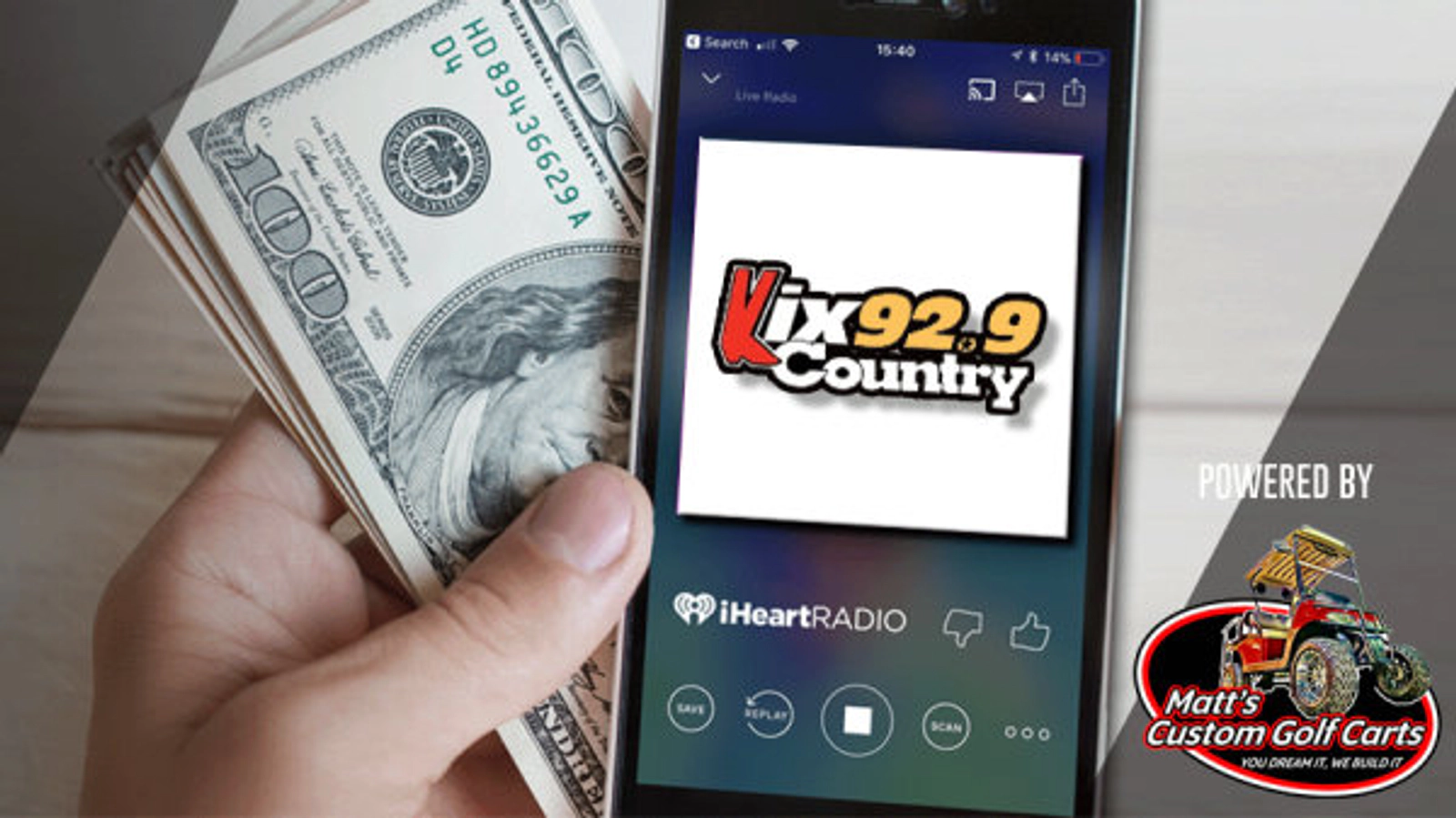 Listen to Win $1,000