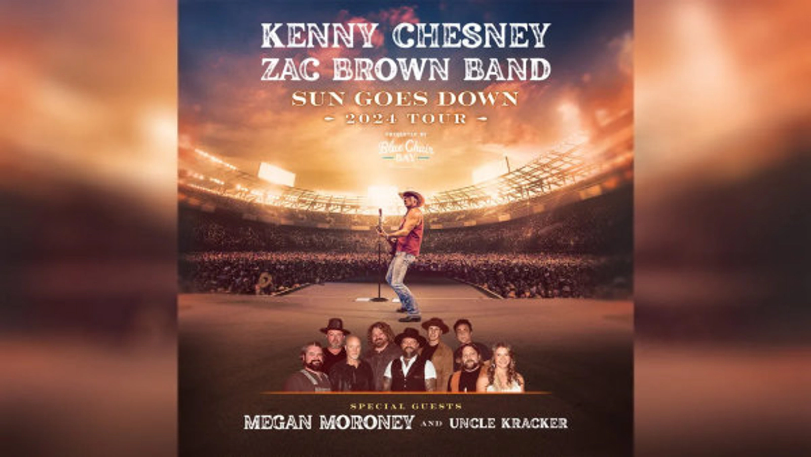Kenny Chesney Sun Goes Down 2024 Tour, Kix Country 92.9
