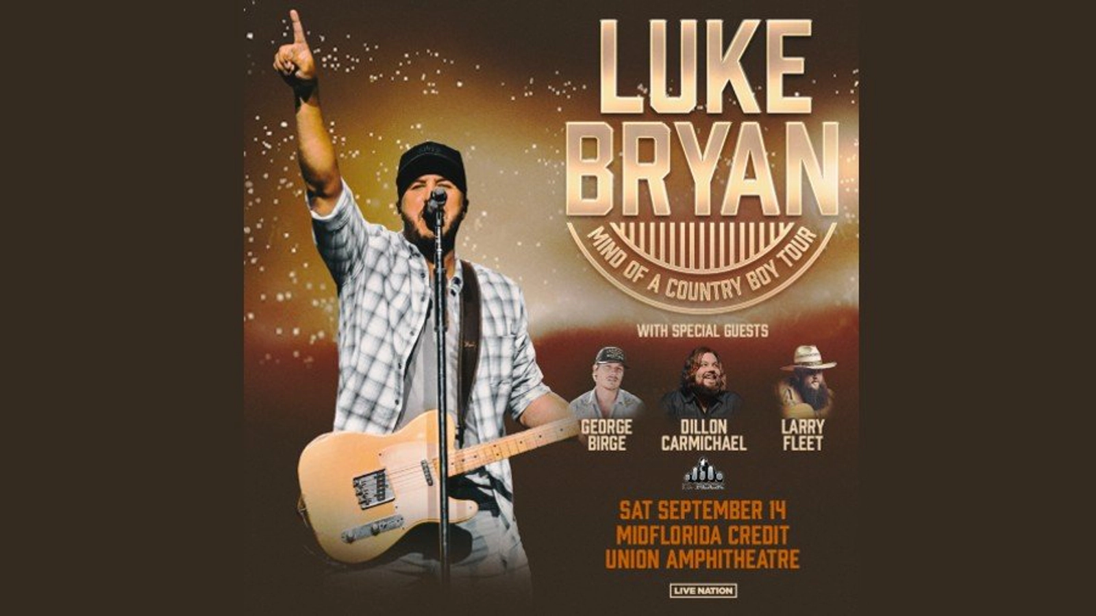 Luke Bryan Mind of a Country Boy tour Kix Country 92.9 Kix Country 92.9