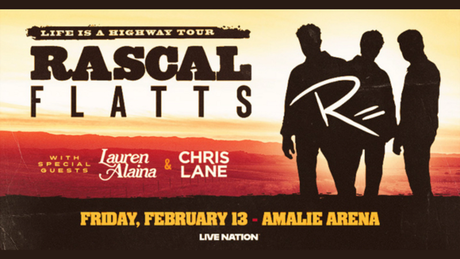 Win Tickets to See Rascal Flatts!