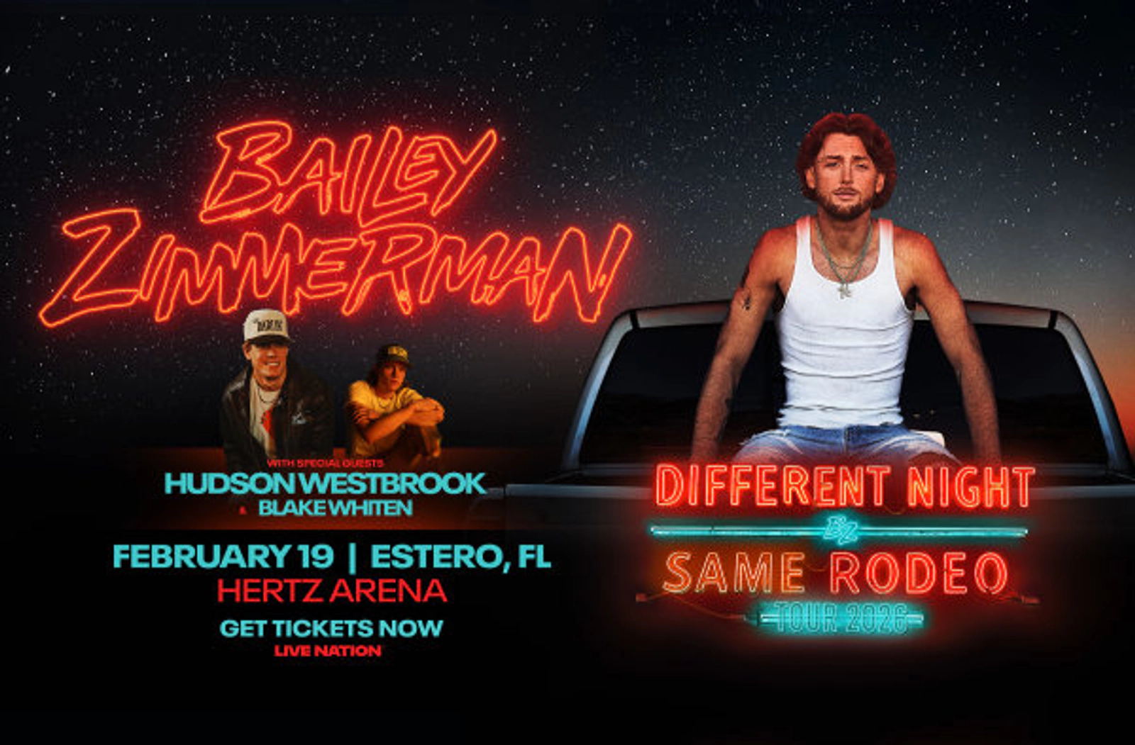 Win Tickets to see Bailey Zimmerman!