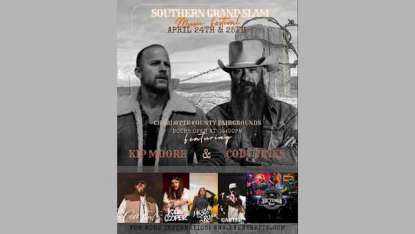 Win Tickets to see Kip Moore and Cody Jinks at the Charlotte County Fair