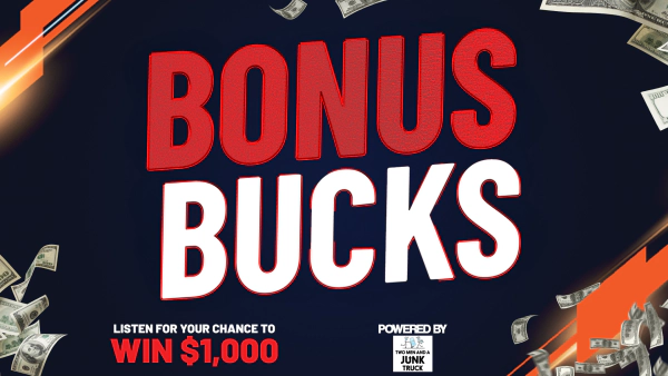 Bonus Bucks, Presented by Two Men and a Junk Truck