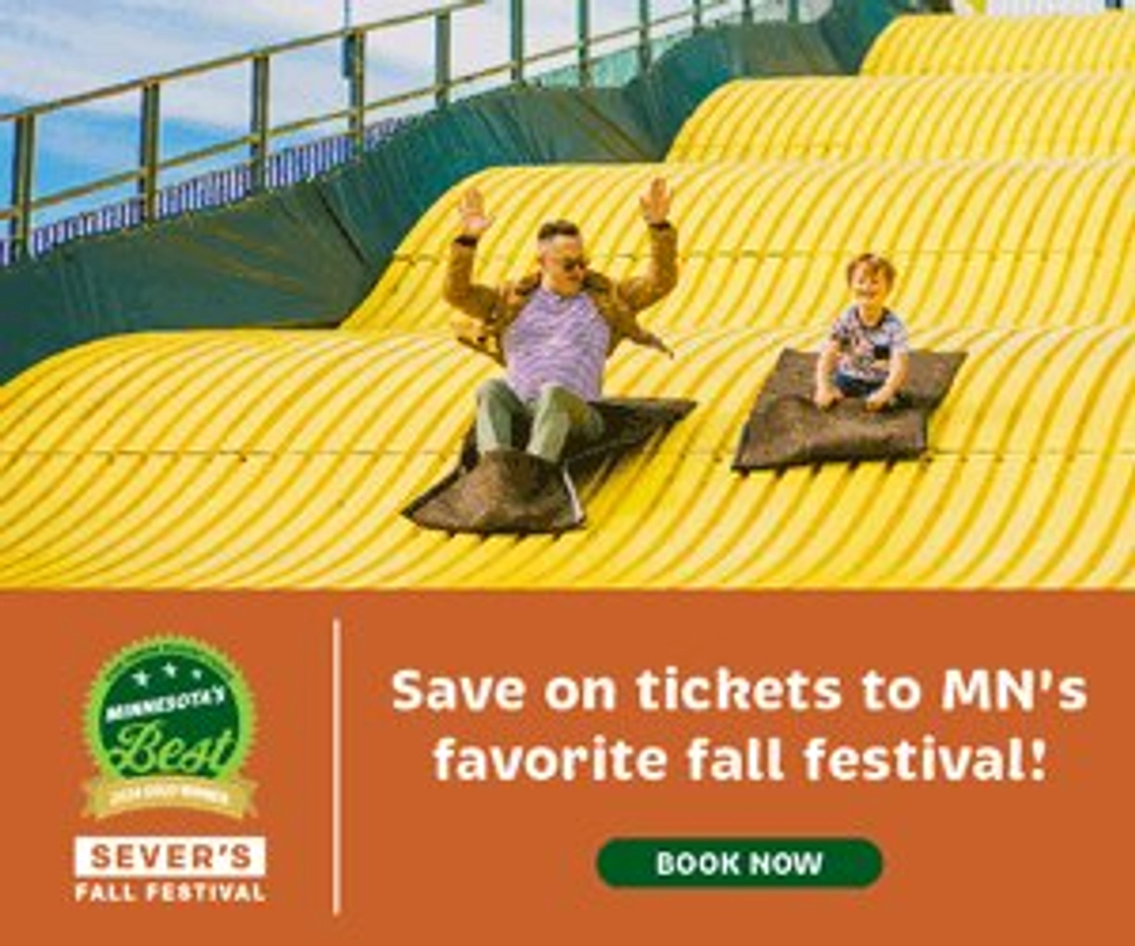 Win a Family 4Pack of Tickets to Sever's Fall Festival KFAN FM 100.3
