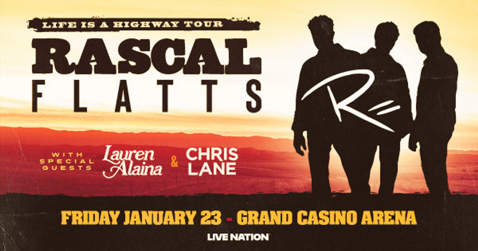 Win Tickets to See Rascal Flatts