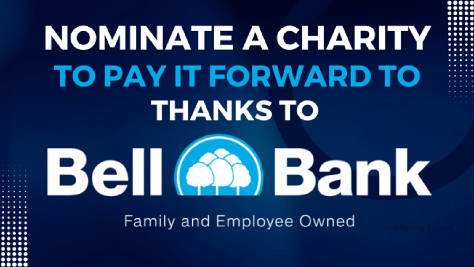 Nominate a Charity to Pay It Forward, thanks to Bell Bank
