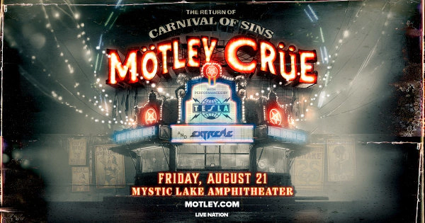 Win Tickets to see Motley Crue