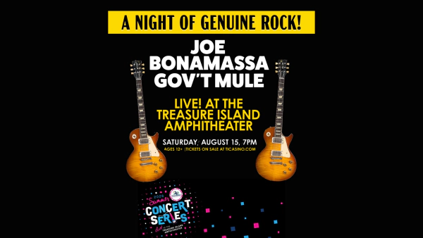 Win Tickets to See Joe Bonamassa at Treasure Island