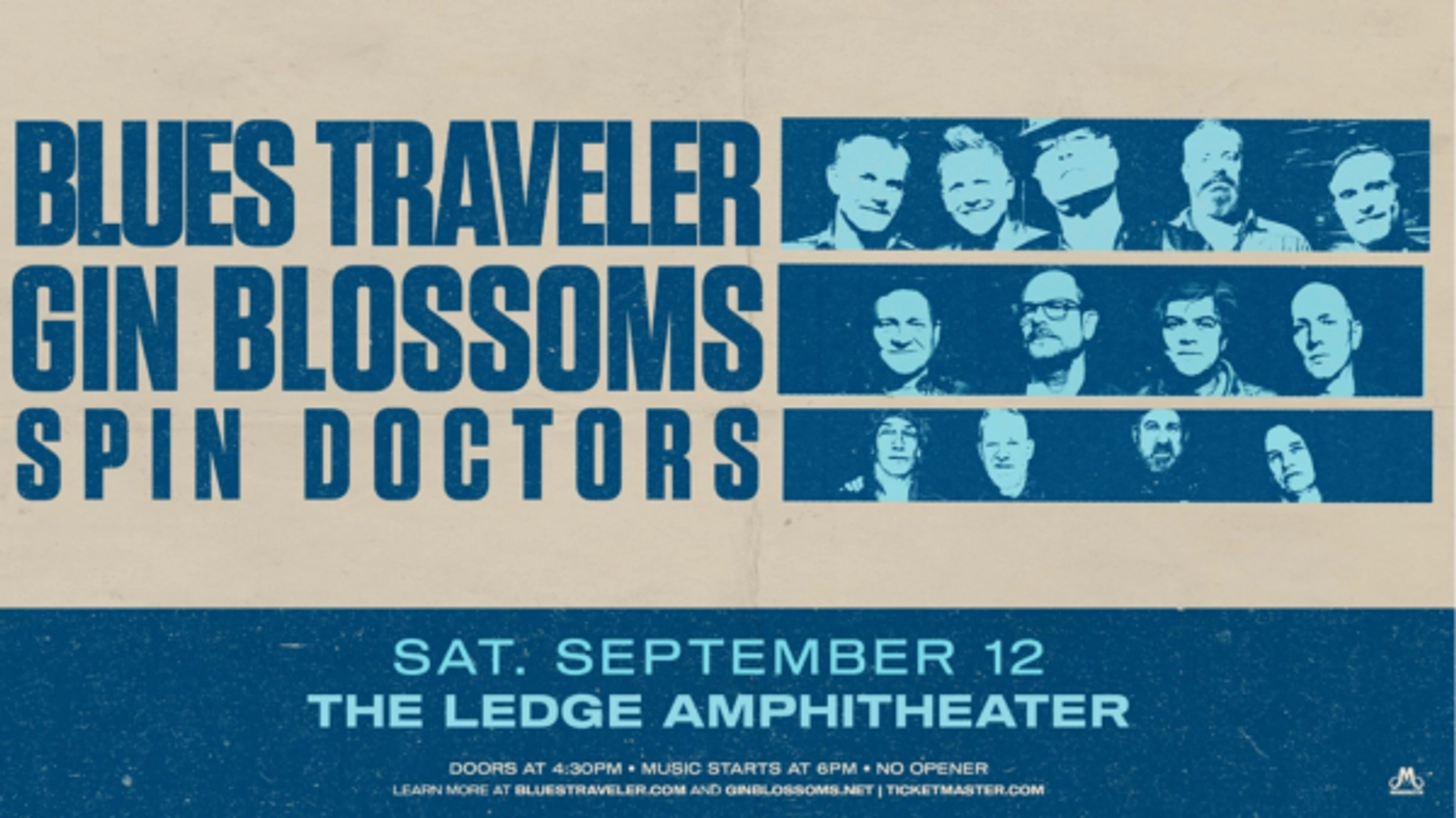 Win Tickets to see Blues Traveler & Gin Blossoms with Spin Doctors