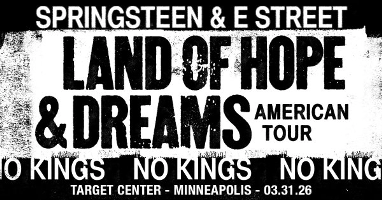 Win Tickets to see Bruce Springsteen & The E Street Band