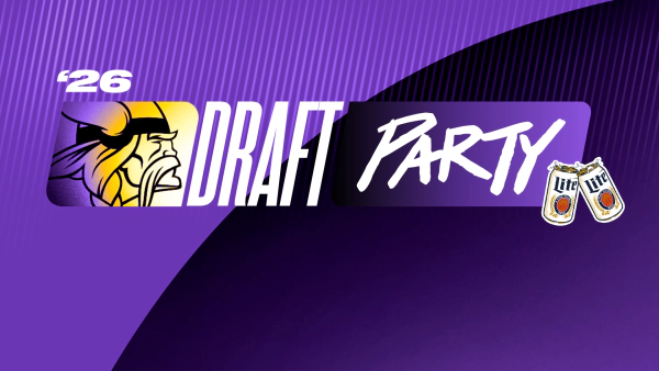 Win Tickets to the 2026 Miller Lite Vikings Draft Party