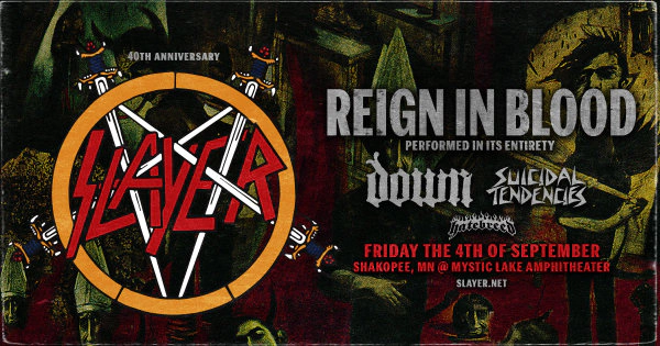 Win Tickets to see Slayer