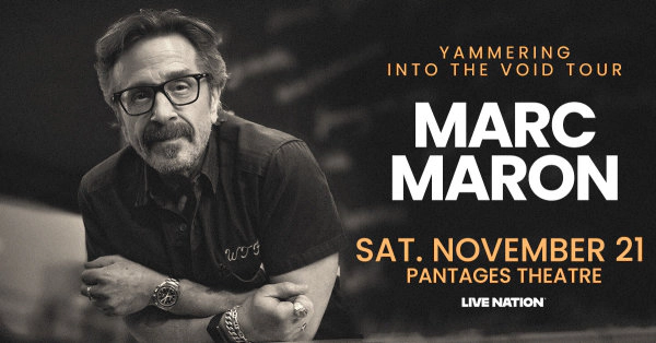Win Tickets to see Marc Maron
