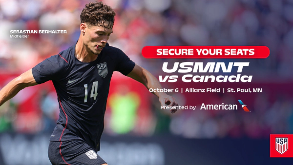 Win a 4-Pack of Tickets to see the U.S. Men's National Soccer Team