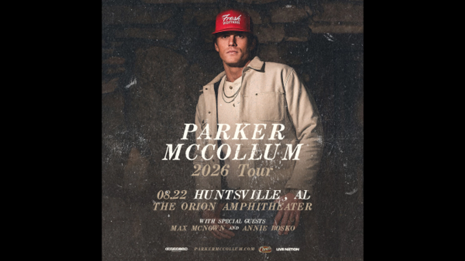 Win tickets to see Parker McCollum at Orion!