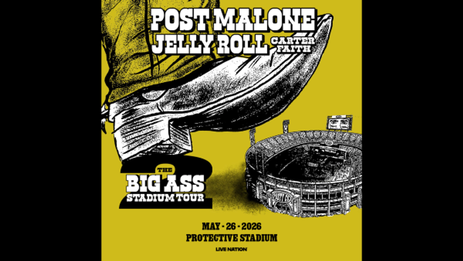 Win tickets to The Big Ass Stadium Show!