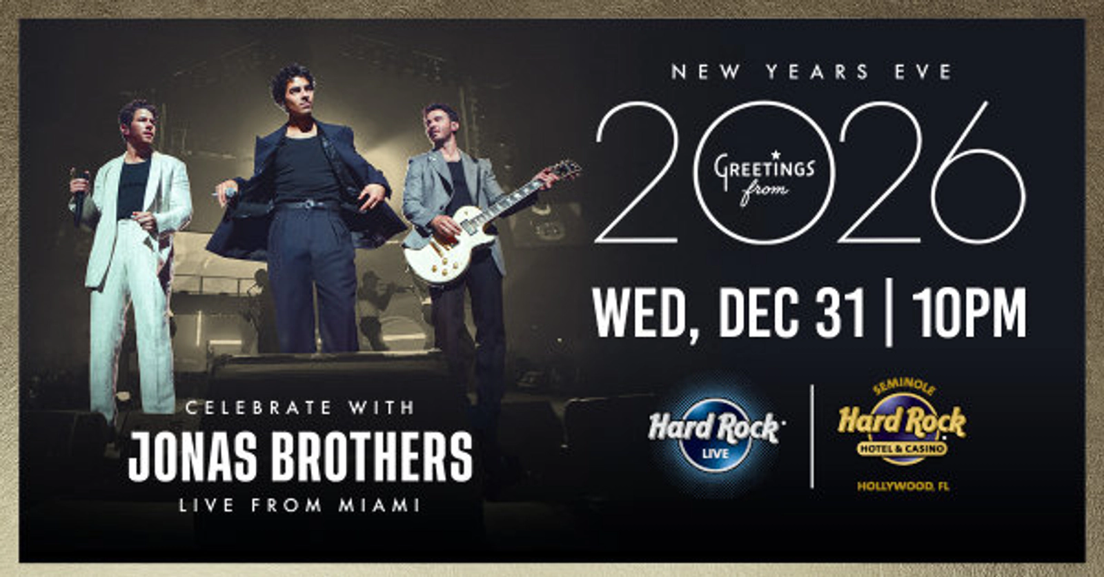 Ring in the New Year with the Jonas Brothers!