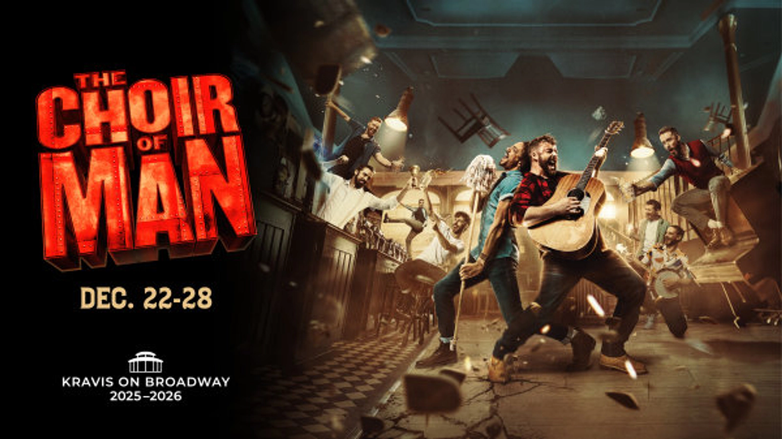 Win Tickets to The Choir of Man at Kravis Center!