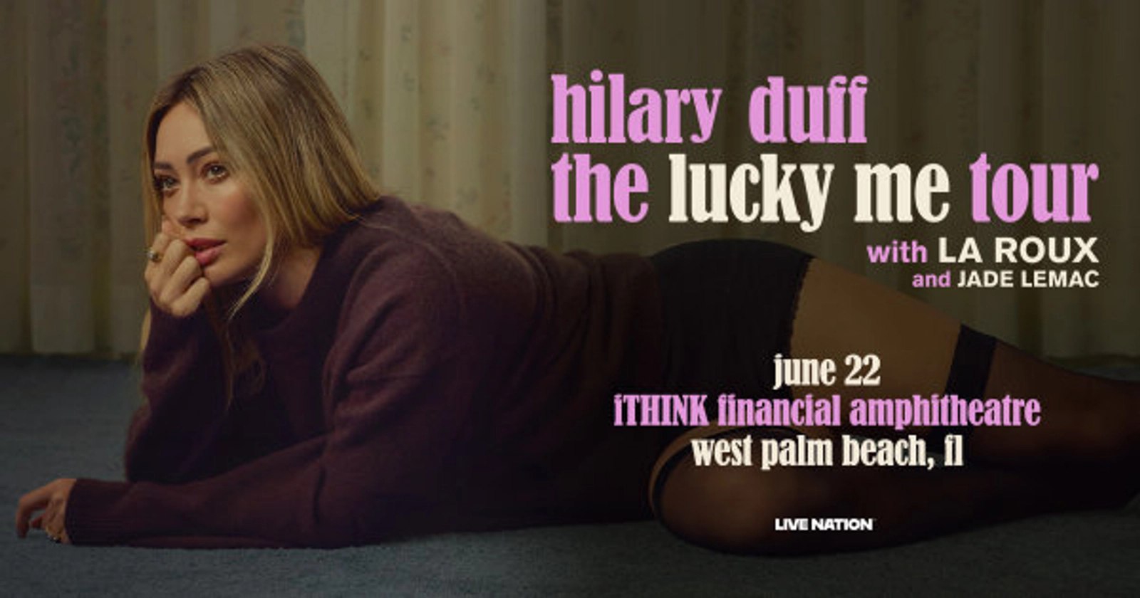 Win Your Way Into Hillary Duff’s "Lucky Me" Tour!