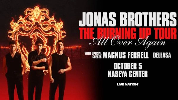 Enter to Win a pair of Jonas Brother Tickets on October 5th