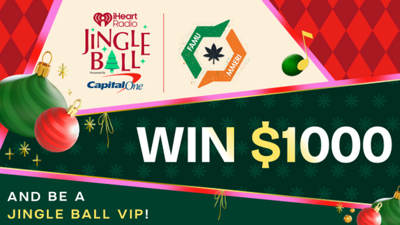 Listen To Win $1,000 & Be A Jingle Ball VIP