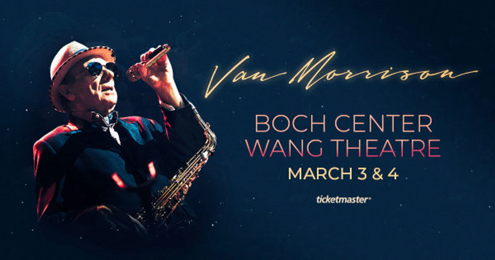 Van Morrison at Boch Center Wang Theatre