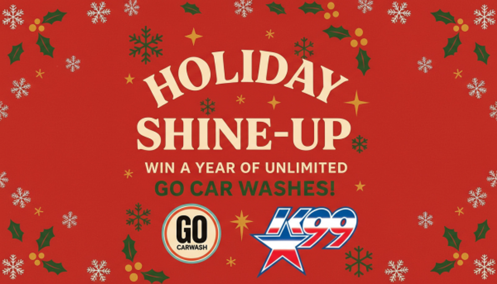 Holiday Shine Up with Go Carwash