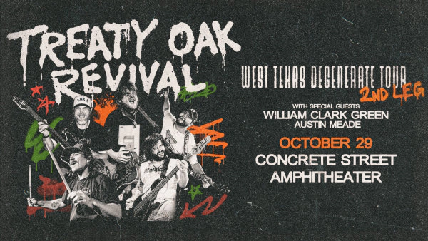 See Treaty Oak Revival at Concrete Street