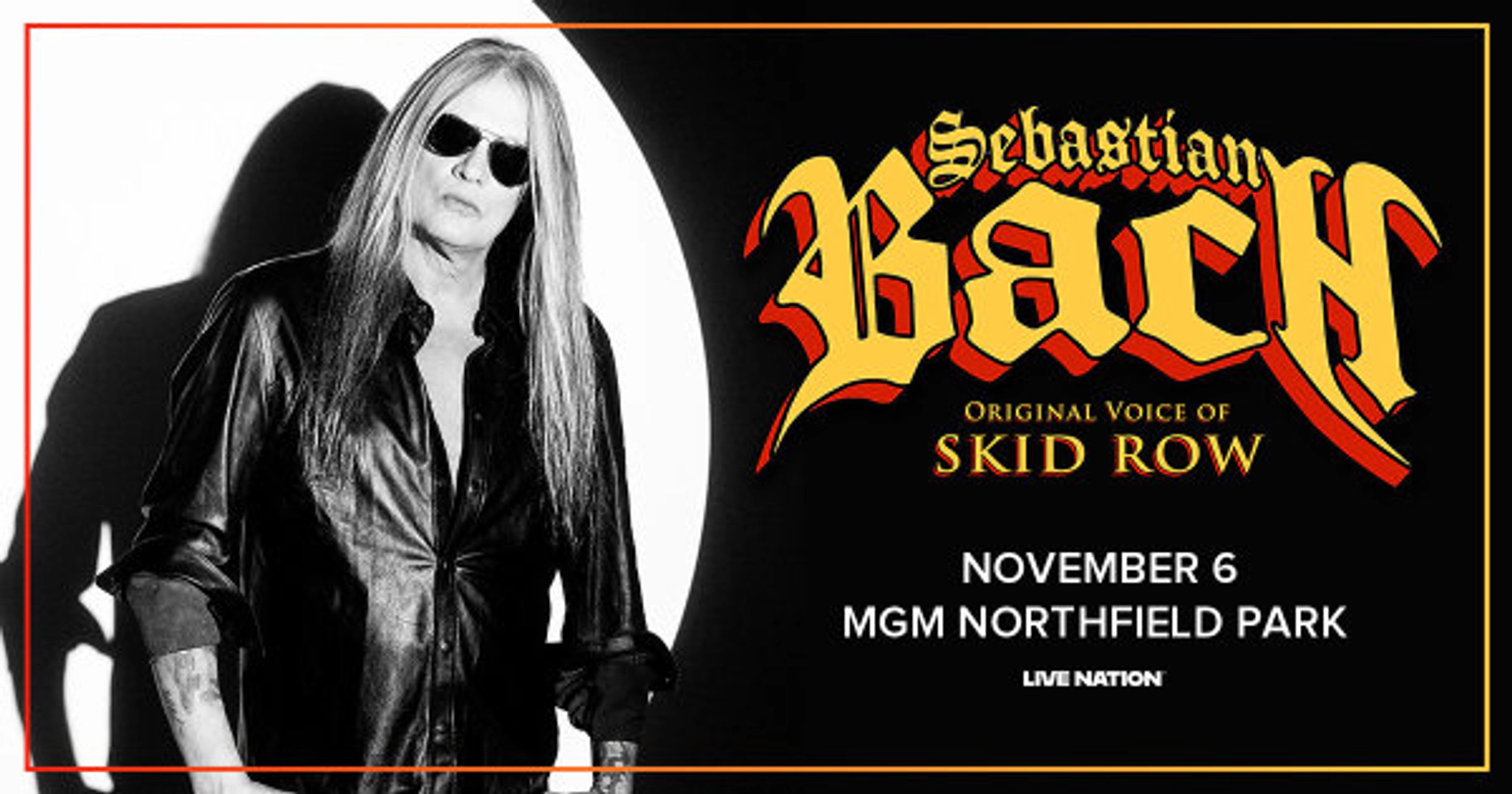 Win tickets to see Sebastian Bach at MGM Northfield Park