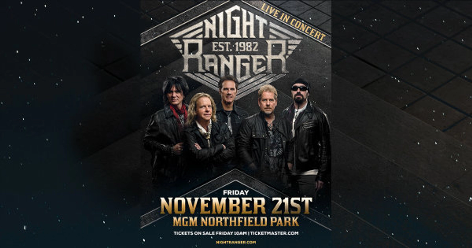 Win tickets to see Night Ranger at MGM Northfield Park
