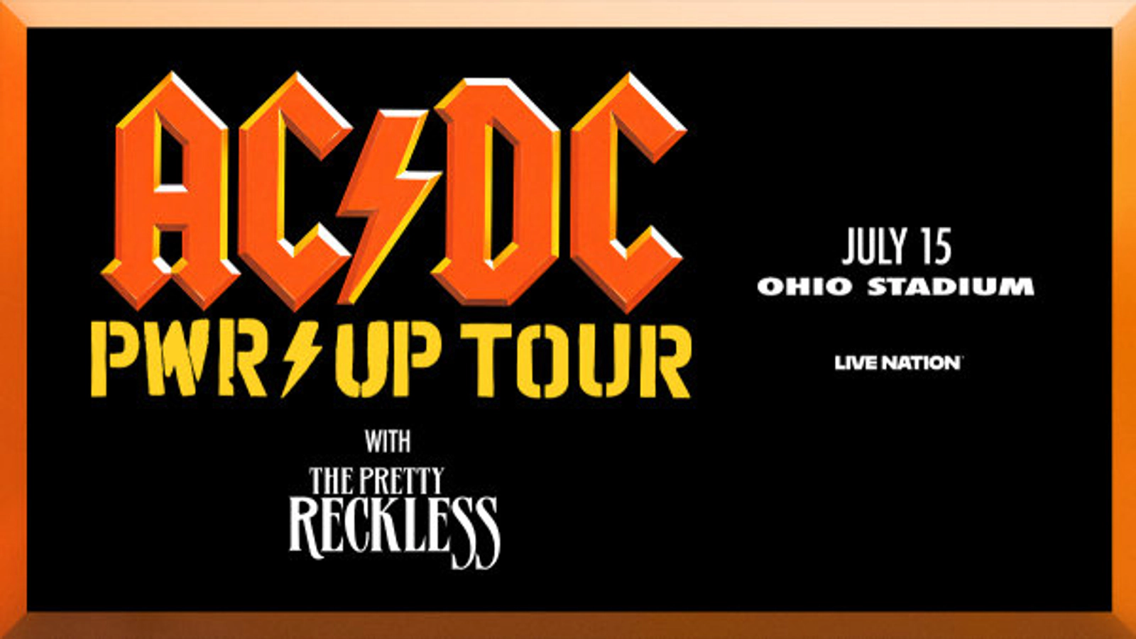 Win tickets to see AC/DC at Ohio Stadium