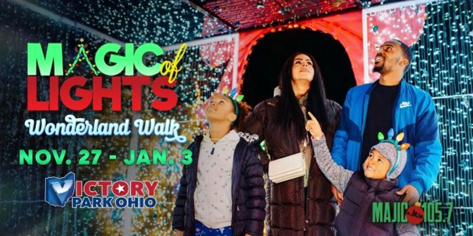 Win tickets to walk through the all new Magic of Lights