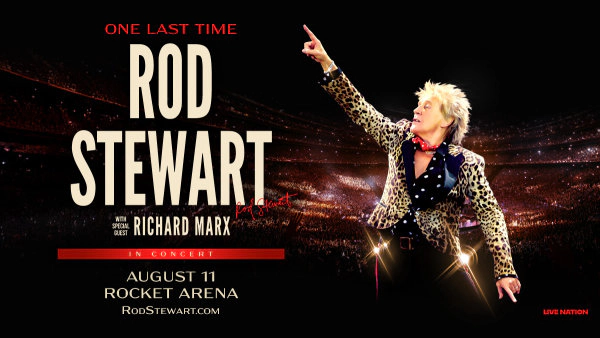 Win tickets to see Rod Stewart at Rocket Arena