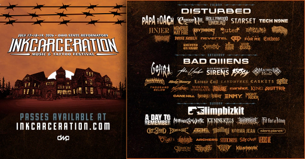 Win 3-Day General Admission Weekend passes to the 2026 Inkcarceration Festival
