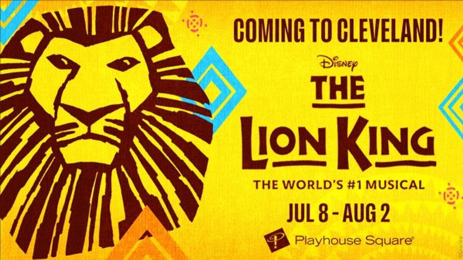 Win tickets to see Disney's The Lion King at Playhouse Square