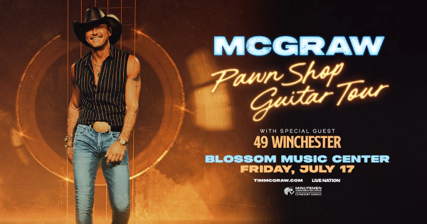 Win Tickets to See Tim McGraw at Blossom Music Center