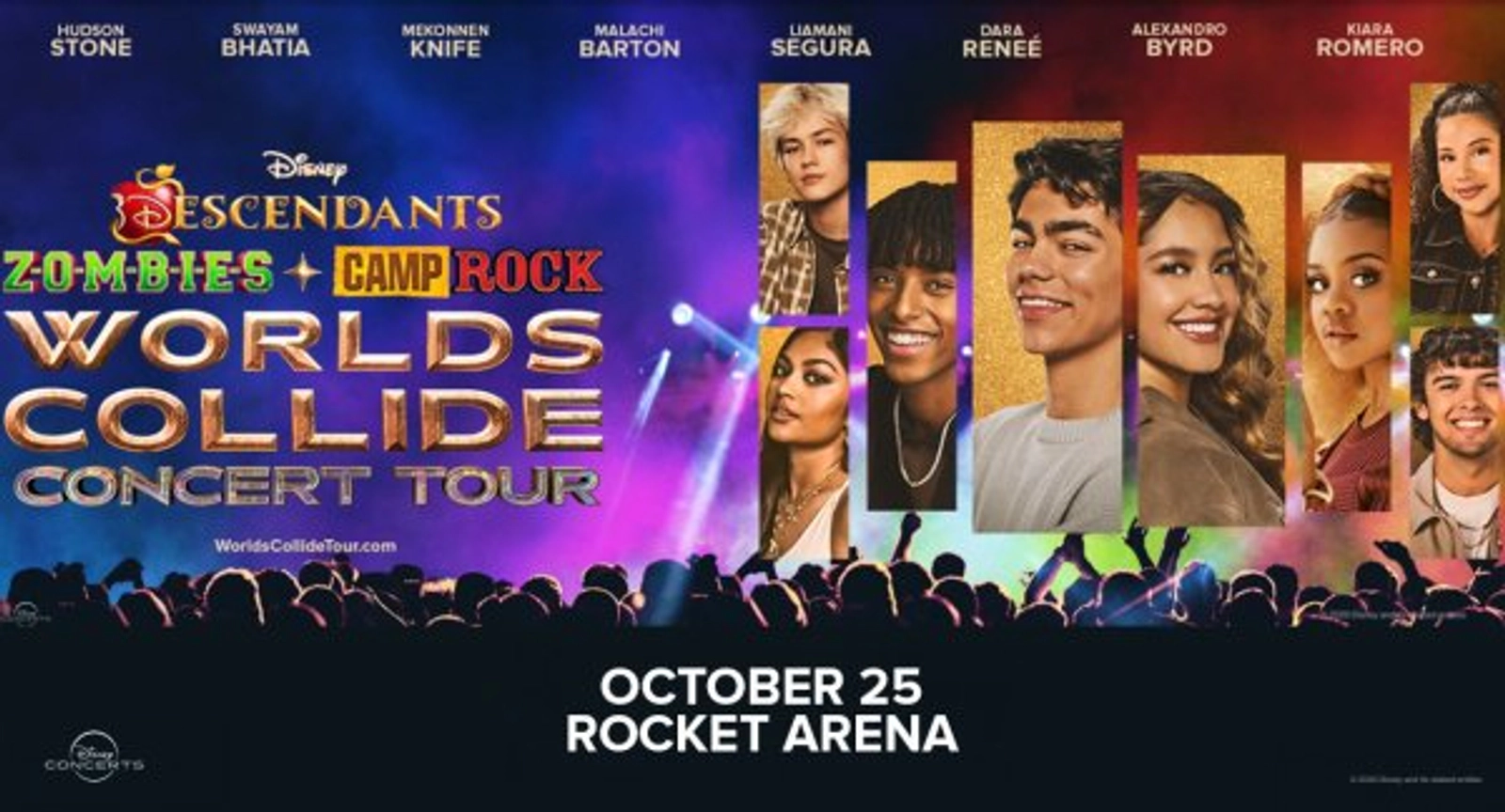 Win tickets to see Disney Worlds Collide at Rocket Arena